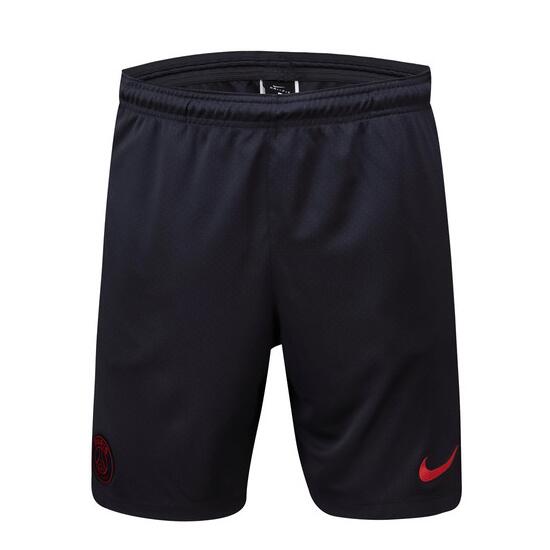 2019-20 PSG Black Soccer Shorts